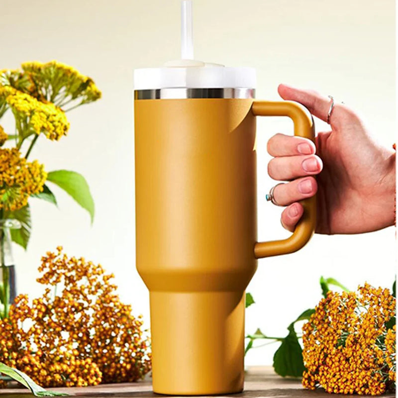 40 oz Car Cup – Hot & Cold Travel Mug dune